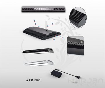 a430-new2-360x300 نور ال ای دی ویک آکوا مدل A430 PRO - تصویر 2